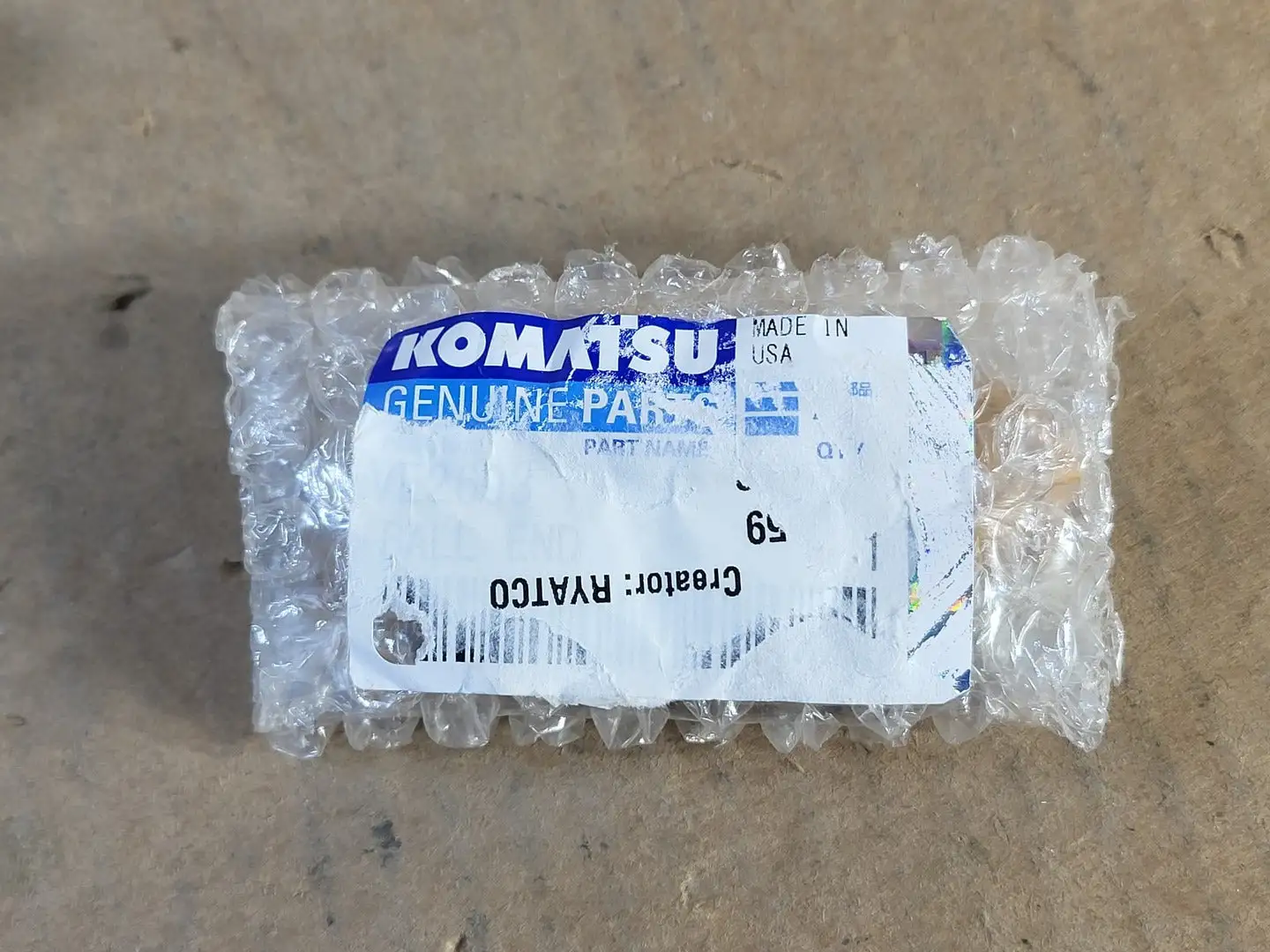NEW KOMATSU VE2693