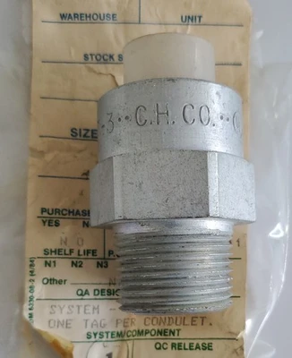 NEW CROUSE HINDS CCTB3