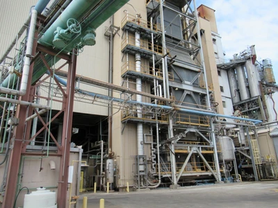 Stainless Extraction Column, 50 HP & 20 HP Pumps