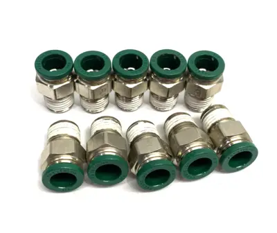 USED PARKER PRESTOLOK PUSH-TO-CONNECT INSTANT FITTING NICK-PLATE