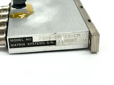 Used Matrix 7304-DR-IS-CM Relays & Switches Michigan US | Maverick Industrial Sales #1489812