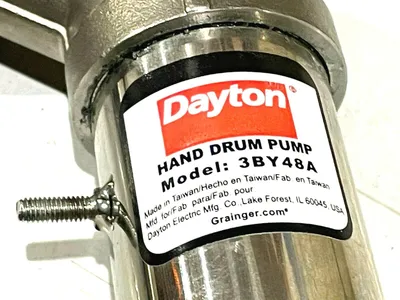 3BY48A | Dayton  Hand Operated Drum Pump - Used