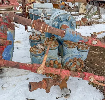 Used GARDNER DENVER FXD-172 DUPLEX MUD PUMP Piston Pumps Pennsylvania US | East West Machinery & Drilling #1417921