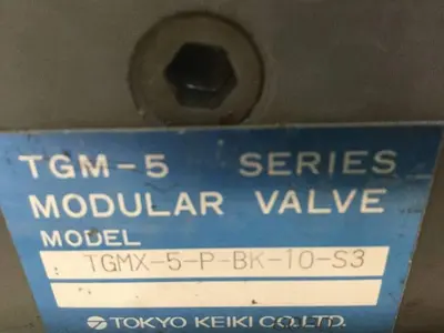 USED TOKYO KEIKI TGMX-5-P-BK-10-S3