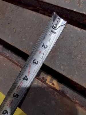 18" X 40" X 2.5" STEEL BOLSTER T-SLOT PLATE: YOBRO #25182