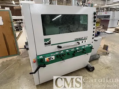 Used 2014 WEINIG UNIMAT 217 5-HEAD MOULDER Woodworking Moulders North Carolina US | CAROLINA MACHINERY SALES #1427355