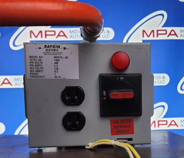 Used DAYKIN ELECTRIC MDGTA-05 Transformers | Midwest Press and Automation #577772