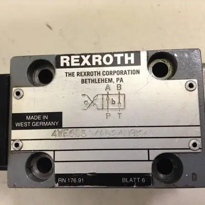 Used REXROTH 4WE6D51AG24N9K4V Valves/Fittings Michigan US | Ideal Machinery #1182022
