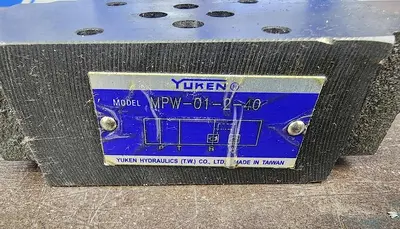 USED YUKEN MPW-01-2-40