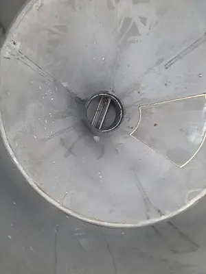 Filter, Receiving Hopper, Shick, 304 Stainless Steel, Airlock Valve, #5991160