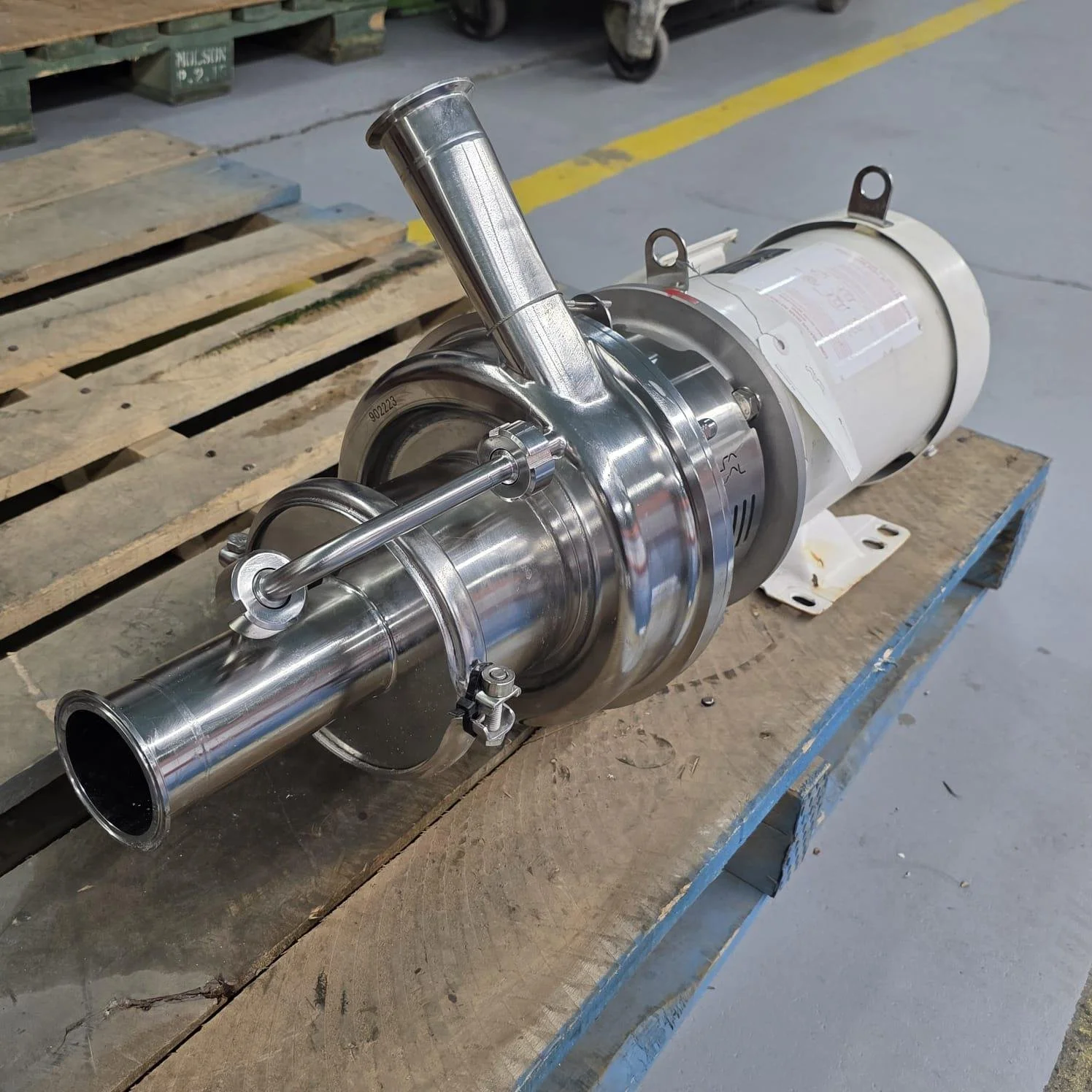 Alfa Laval 316L Sanitary Centrifugal Pump / pompe Model DH0052PHH # 3450