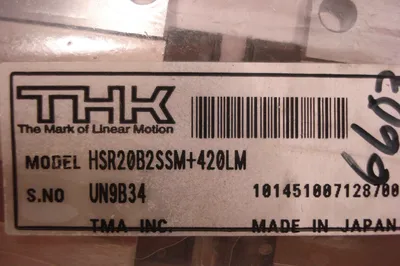 NEW THK HRS20B2SSM+420LM LINEAR RAIL BEARING