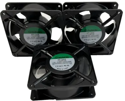 NEW LOT OF 3 SUNON SP100A-1123XBT.GN AXIAL FAN 115V-50/60HZ SP100A1123XBTGN