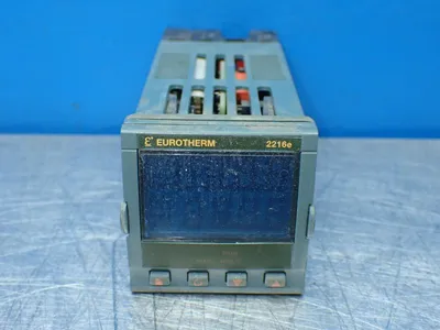 Used EUROTHERM 2216E/AL/VH/R1/R1/RF/2YM/ENG/XXXXX/EU0523 Temperature Controls Ohio US | HGR 24 #802930