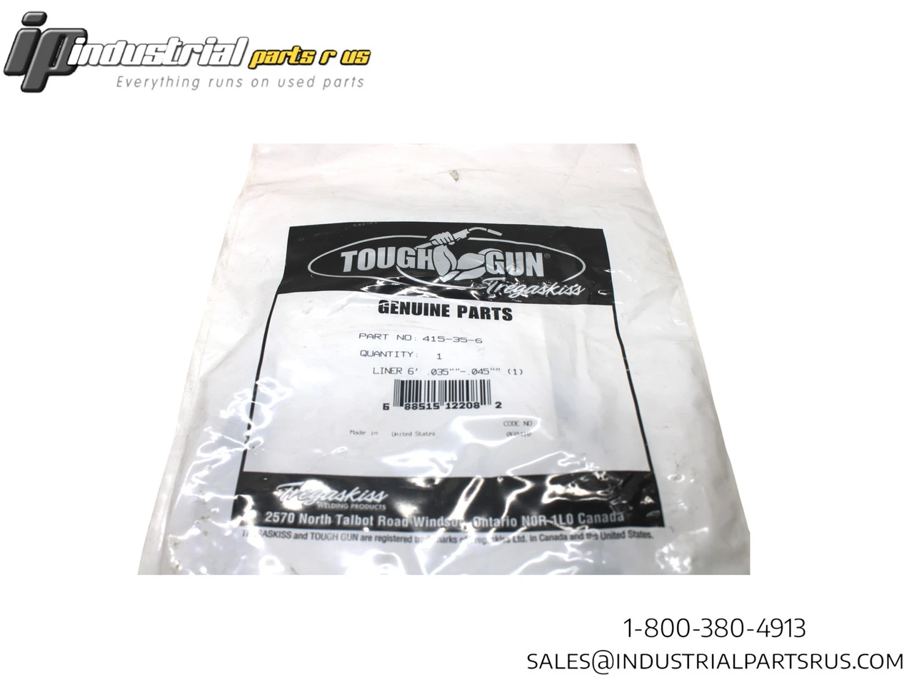 Tregaskiss 415-35-6 Liner 6' .035"/.045"
