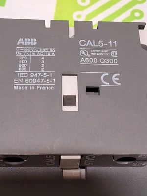ABB A50-30 MAGNETIC 3 POLE CONTACTOR 120V