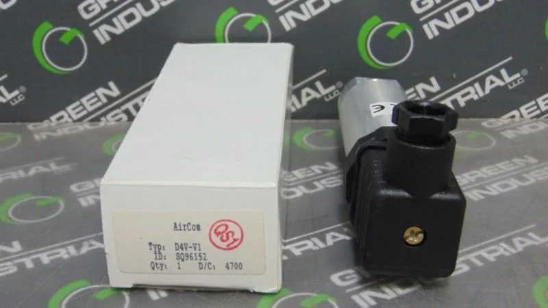 AirCom Pressure Transducer for Compressed Air D4V-V1 New NIB