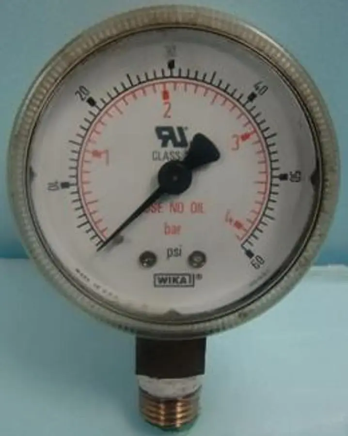 QTY. 1. WIKAI PRESSURE GAUGE PART NO. 255923-5 11L...