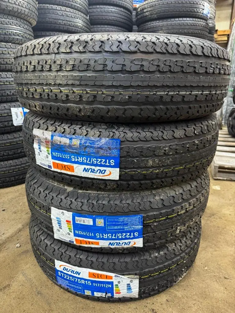 NEW! LOT OF (4) 225/75R15 TRAILER TIRES