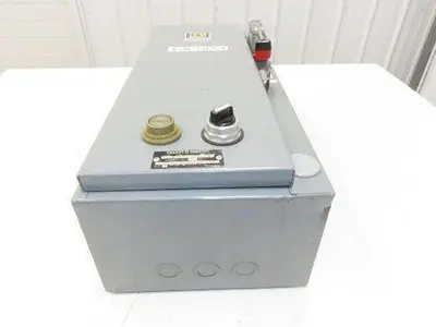 Square D 8538SBG13S Fusible Combination Starter 193-EEDB Heater Size 0 30A 3PH