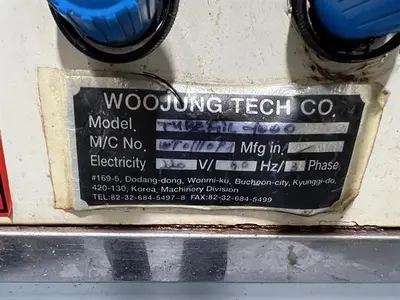Woojung Model Tubefil-1000 Plastic Tube Filler and Sealer