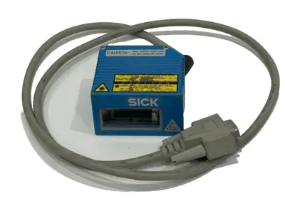 USED SICK CLV410-0010 BAR CODE SCANNER 1015421 CLV4100010