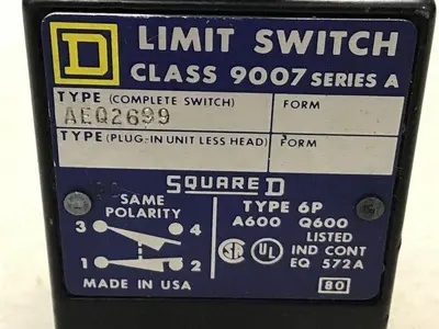 USED SQUARE D 9007-AEQ2699