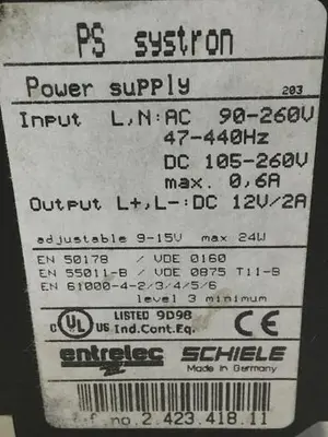USED SCHIELE 2.423.418.11