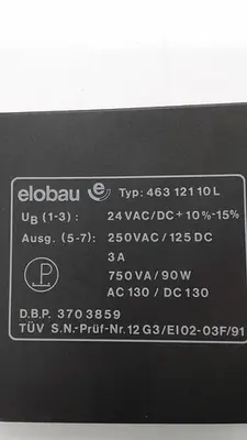 elobau Sensor Switch Controller 463 121 10C 3703859
