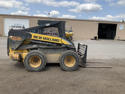 Used 2010 NEW HOLLAND L190 Skid Steer Loaders Michigan US | Miedema Asset Management Group #1325534