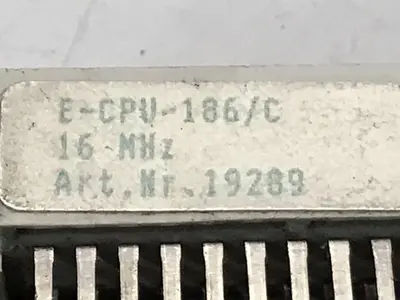 USED KEBA E-CPU-186-C D1844A-1