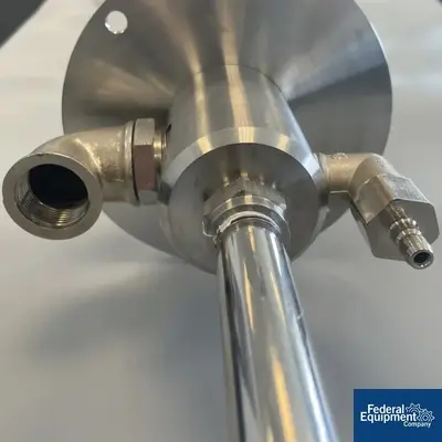 USED Fluid Air Fluid Bed Dryer Spray Gun 29"