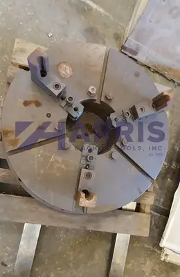 32" Manual Chuck with Adapter Plate - Brand Unknown