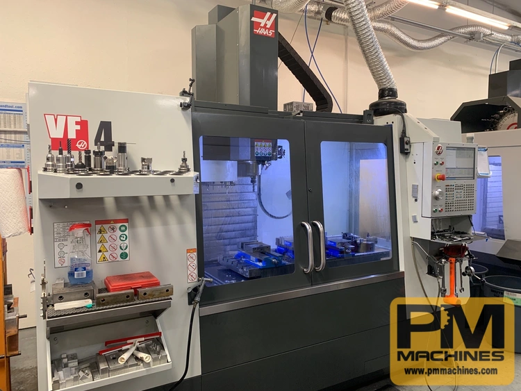2018 HAAS VF-4 Vertical Machining Centers | PM Machines