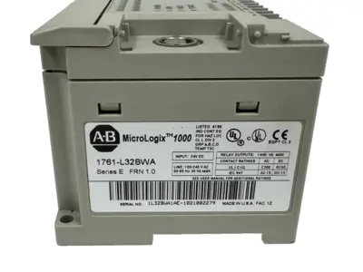 USED ALLEN BRADLEY 1761-L32BWA MICROLOGIX 1000 SER. E FRN: 1.0