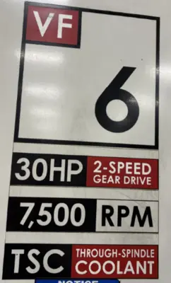 USED 2006 HAAS VF-6