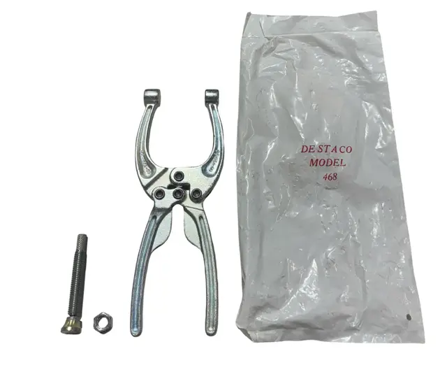 De-Sta-Co 8.47" Squeeze Action Clamp, 700 lbs Holding Capacity, Model 468
