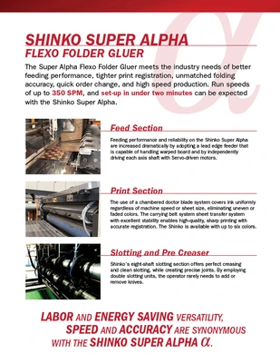 2025 SHINKO SA-925 Flexo Folder Gluer | Global Boxmachine, LLC (74)