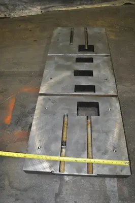 65" x 24" x 3" BOLSTER PLATE