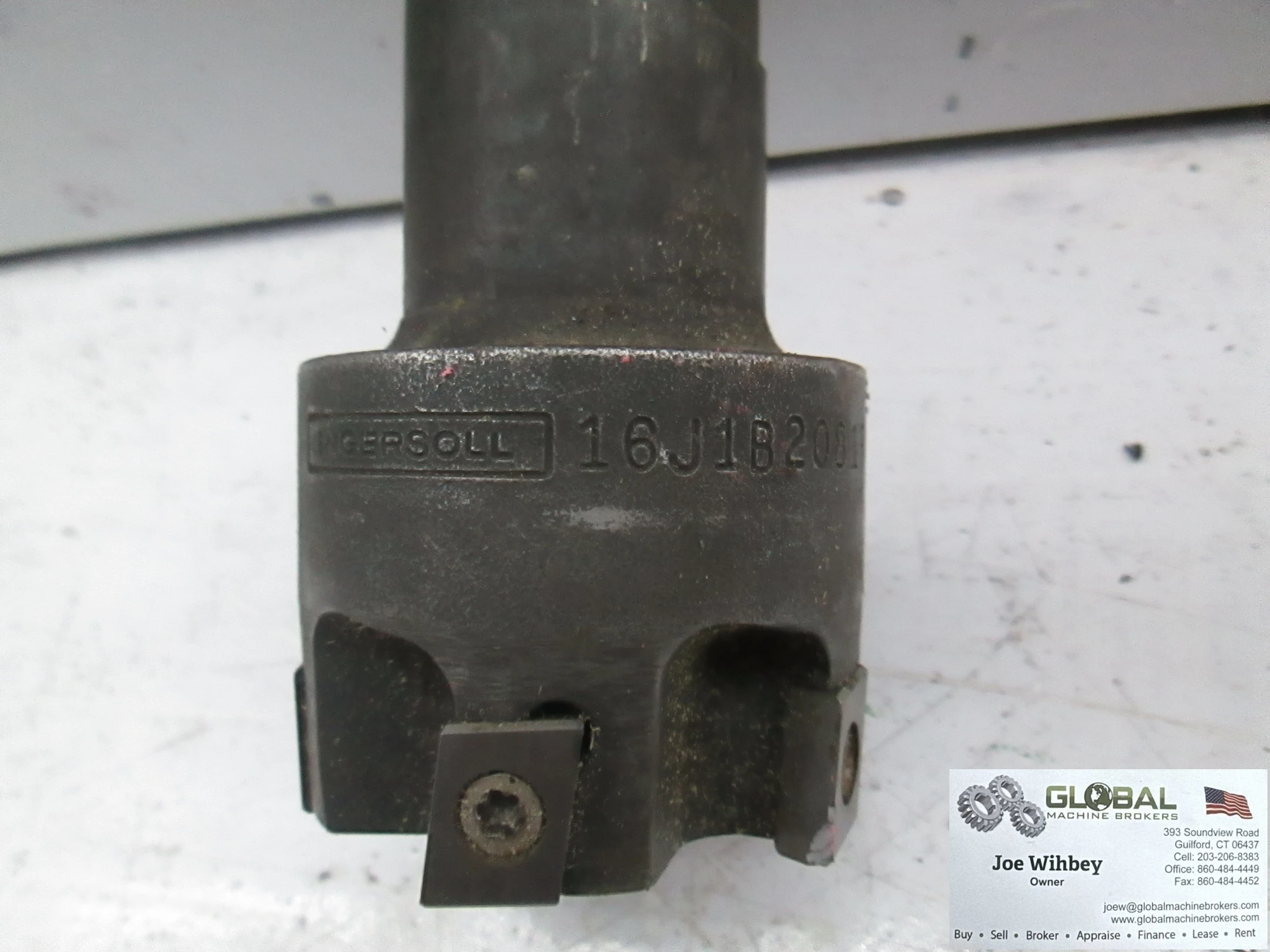 Ingersoll 16J1B2081R05 1-1/4" Indexable End Mill Cutter 1"