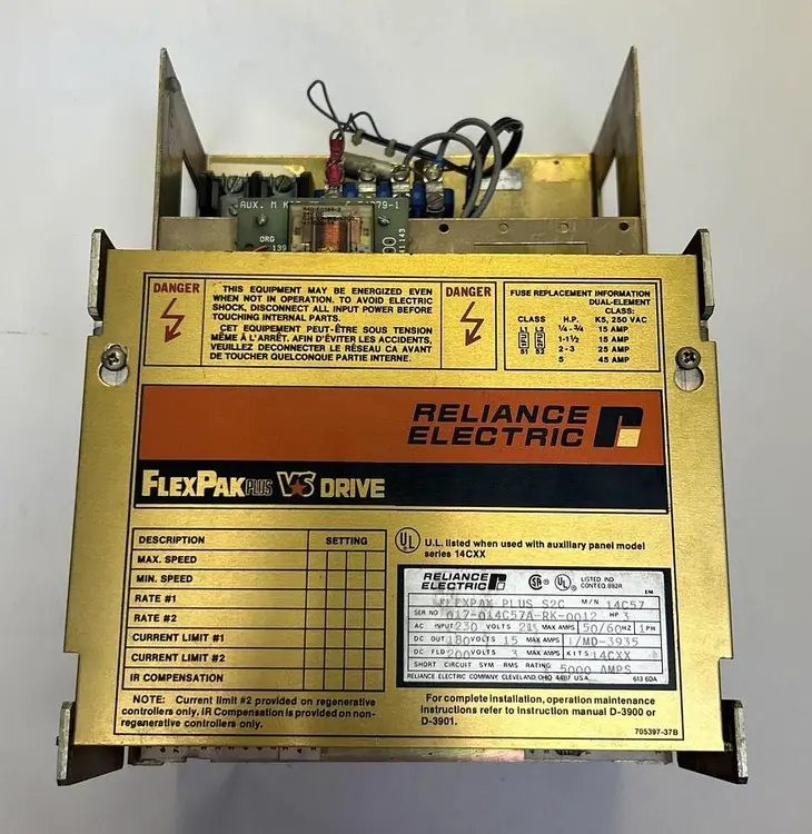 Used RELIANCE 14C57 Misc Electrical & Power Parts | Surplus Asset Holdings #1218286