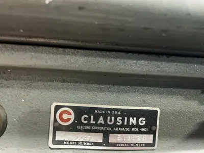 Used CLAUSING 2287 Heavy Duty & Sensitive Single Spindle Drills Ohio US | HGR 24 #1289674