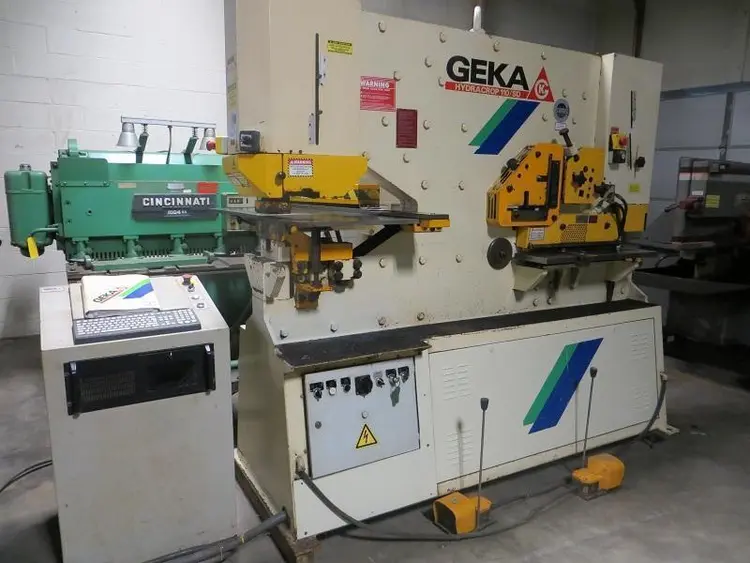 Used 2008 GEKA 110SD Ironworkers Illinois US | BLUMBERG MACHINERY COMPANY #396714