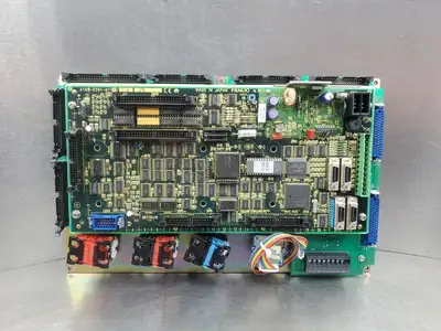 USED FANUC 3E2000979A Operator Panel w/A16B-2201-0115/01A Control Board
