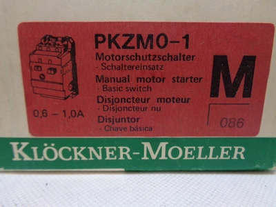 NEW KLOCKNER MOELLER PKZM 0-1