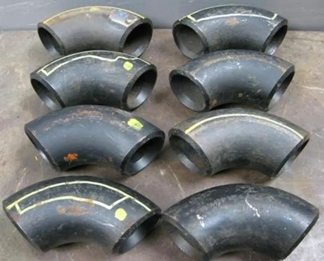 QTY. 8. GP 2" 90 DEG. SCH 80 BUTT WELD SEAMLESS PI...
