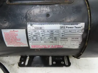 Sunex 5240  40-Ton Hydraulic Press Power Unit SPX 2Hp 115V
