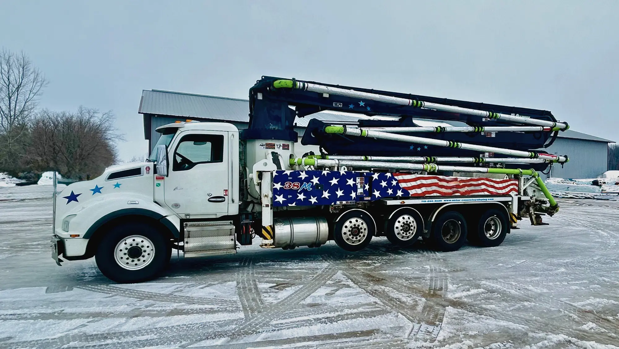 Used 2019 ALLIANCE JXLZ 38-4.16 Concrete Pumps Colorado US | Concrete Pump Depot #1394009