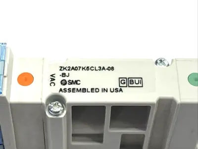ZK2-ZSVAM-A, ZK2A07K5CL3A-08-BJ | SMC ZK2A07K5CL3A-08-BJ Vacuum Generator ZK2-ZSVAM-A Pressure Switch - Used