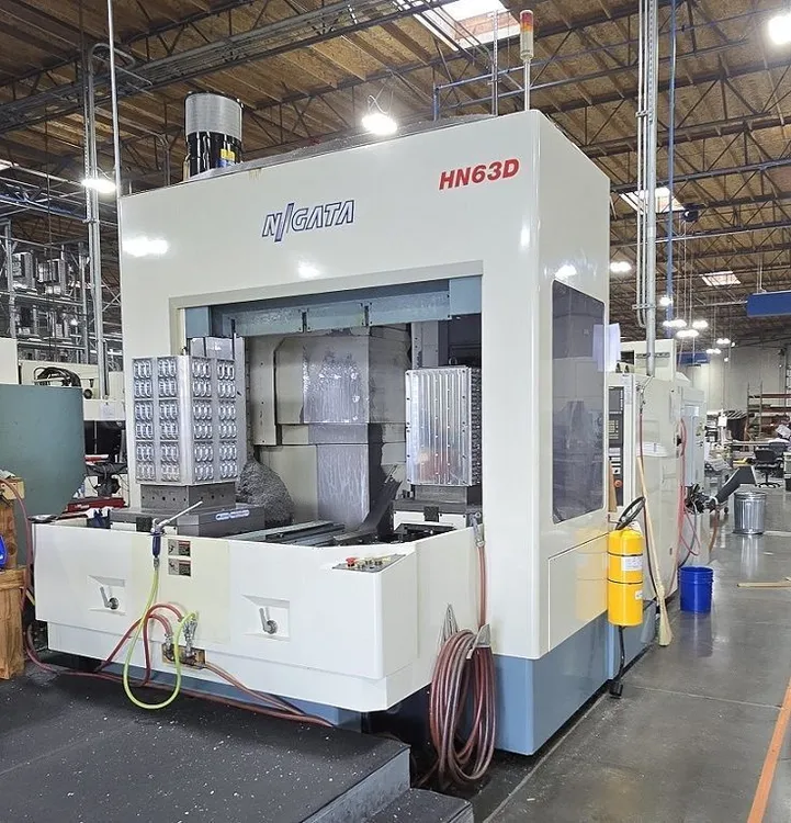 Used 2010 NIIGATA HN63D Horizontal Machining Centers Illinois US | Silverlight CNC, Inc #1284808